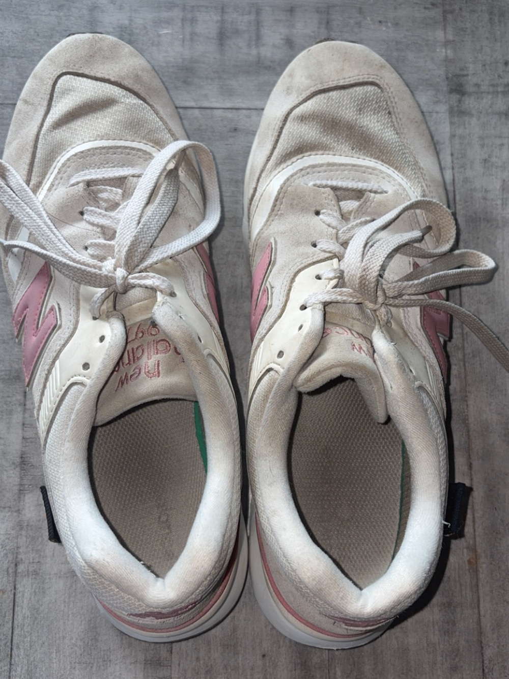 Worn new balance size 12